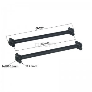 赛速模型 配件09162 前传动轴 66mm 2个 赛速模型 配件09162 前传动轴 66mm 2个