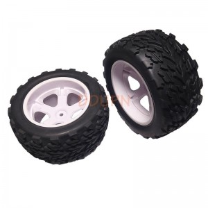 赛速模型 配件09409 轮胎组 2个 赛速模型 配件09409 轮胎组 2个