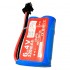 6.4V 2S 320mAh HFC1340 锂铁电池 SM-2P正向公头