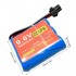 9.6V 3S 320mAh 锂铁电池 SM-2P反向公头