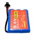 9.6V 3S 320mAh 锂铁电池 SM-2P反向公头