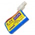 6.4V 2S 700mAh HFC1650-2S锂电池 KET-2P正向公头