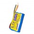 6.4V 700mAh HFC1650-2S锂铁电池 XHB2.54-4P正向公头