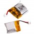3.7V 100mAh 20C锂电池 PH1.25-2P正向公头 3.7V 100mAh 20C锂电池 PH1.25-2P正向公头