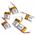 3.7V 100mAh 20C锂电池 PH1.25-2P正向公头 3.7V 100mAh 20C锂电池 PH1.25-2P正向公头