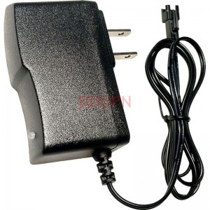 3.7V 1S锂电池美式充电器 1000mA SM-2P母端插头