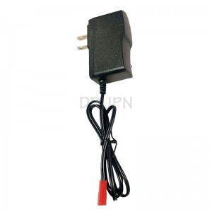 7.4V 2S锂电池美式充电器 1000mA JST型插头