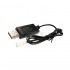 3.7V锂电池 USB充电线 500mA PH2.0 2P 正向母头