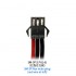 6.4V 1000mAh HFC1850-2S LiFePO锂铁电池 SM-3P正向公头 6.4V 1000mAh HFC1850-2S LiFePO锂铁电池 SM-3P正向公头